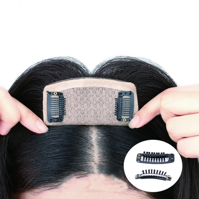 180% Densité Rémy Cheveux Toupee avec Top de base en soie et 24mm Toupee Texturation Longueur 30cm