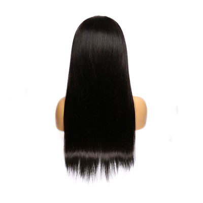 Pleine cuticule alignée cheveux humains vierges bruts dentelle perruque avant avec 180% Densité 250g-450g