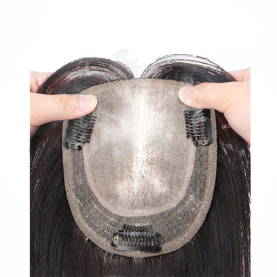 Cheveux Remy HD Fermeture en dentelle Toupee frontale Base en soie Toupee droit Cheveux à chevelure pour femmes Perruques pour cheveux humains