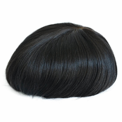 Toupe à cheveux humains faits à la main pour les hommes