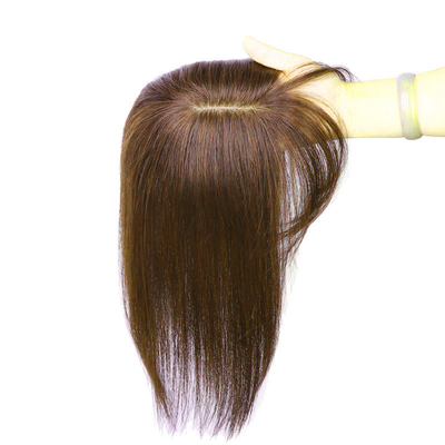 90% Densité Clip de Toupee droit dans les cheveux humains naturels Perruques pour femmes