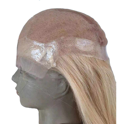 Perruque à cheveux humains bouclés 100% brésilienne en haute définition, en laiton suisse, en soie, tout fait à la main.