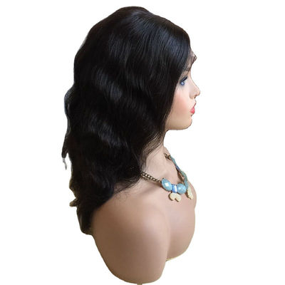 Cheveux naturels Remy HD Full Lace Cuticule vierge brésilienne alignée BOB courte perruque bouclée