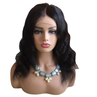 Petite/Grande/Moyenne Taille Naturelle Bouclée Vierge Brasiloise Cheveux Humains Full Lace Perruques