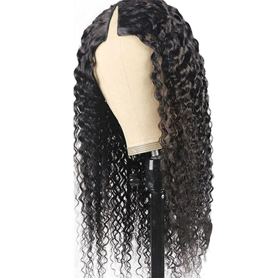 Des perruques pour cheveux humains en boucle pour femmes noires