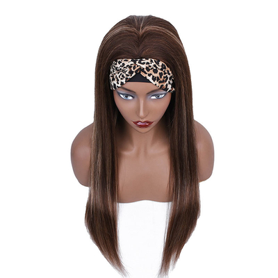 100% de cheveux humains brésiliens cheveux de pointe ceinture de tête perruque sans colle P4/27 pour les femmes noires