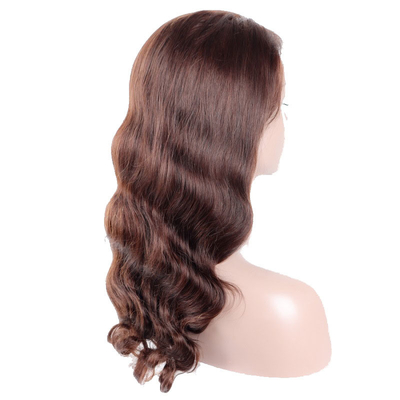 Ali Grace Mink 360 Deep Wave Brésilien HD Transparent Suisse dentelle Cuticule frontale alignée Roue des dames Cheveux humains