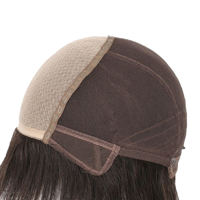 100% vierge brésilienne brésilienne hétéro femme naturelle cheveux humains soie haut de base perruques