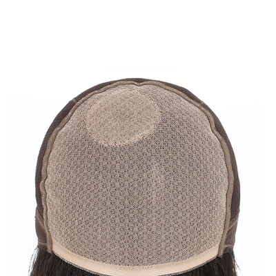 100% vierge brésilienne brésilienne hétéro femme naturelle cheveux humains soie haut de base perruques