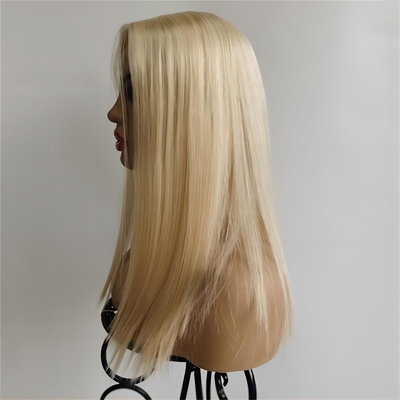 Améliorez votre look avec des dentelles haut cheveux humains européens juifs femmes perruque perruques casher