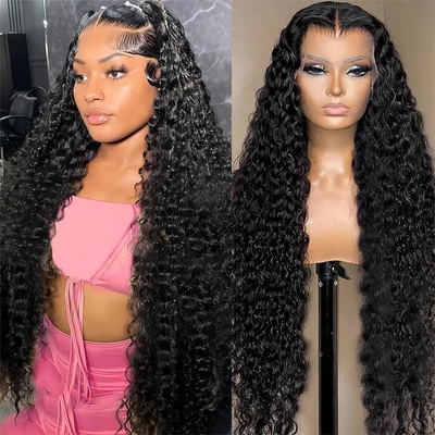 360 Full 13x6 Hd dentelle avant cheveux vierges perruques 100% cheveux humains naturels bruts avec frontale