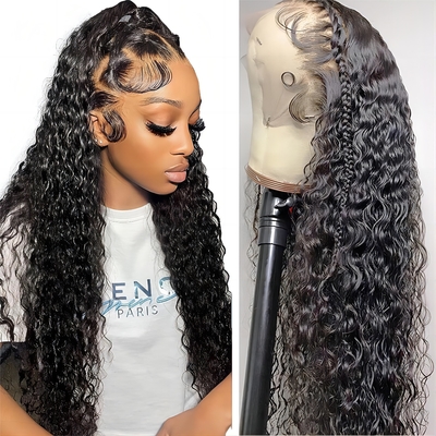360 Full 13x6 Hd dentelle avant cheveux vierges perruques 100% cheveux humains naturels bruts avec frontale