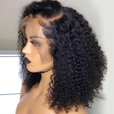 Vêtements de coiffure humaine en dentelle avec couleur personnalisable