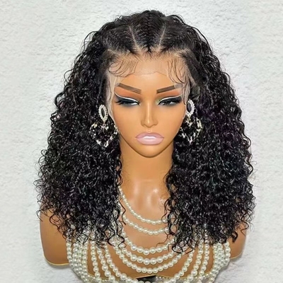 100% de cheveux humains mélange de perruques vierges Remy cheveux de qualité dentelle Perruques avant